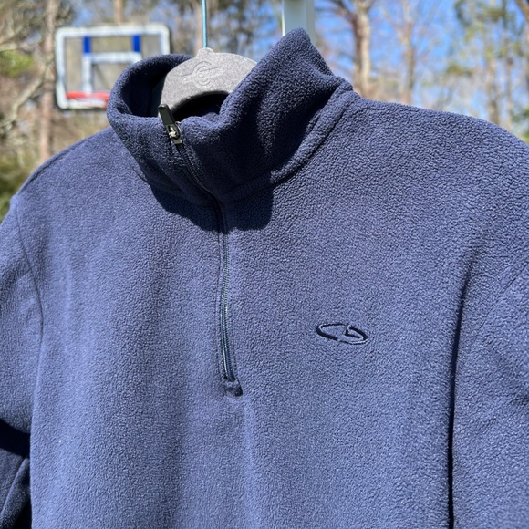 Champion Kids' Navy Fleece Pullover - Picture 4 of 15
